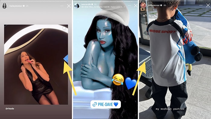 Şirinler Olan Cardi B'den Emrata'nın Küçüklüğüne 20 Şubat'ta Yabancı Ünlülerin Instagram Paylaşımları