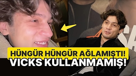 Aşk Sadece Bir An Filminde Rapçi Çakal Hüngür Hüngür Ağladığı Sahnede Vicks Kullanmadığını İtiraf Etti!