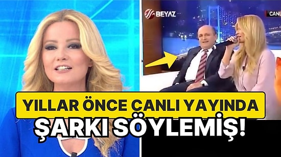 Müge Anlı'nın Yıllar Önce Canlı Yayında "Arapsaçı" Şarkısını Söylediği Anlar Yeniden Gündem Oldu!