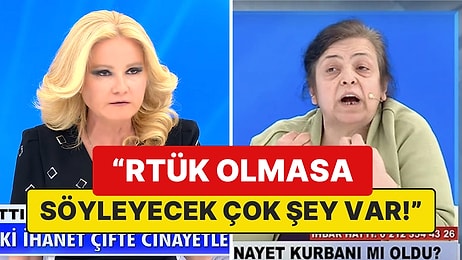 Müge Anlı Canlı Yayındaki Konuğa Çok Sinirlendi: "RTÜK Olmasa Söyleyecek Çok Şey Var Sonu Kafiyeli!"