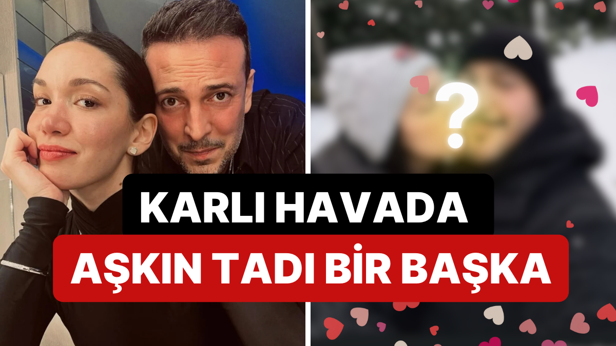 Karlı Havanın Tadını Sevgilisi Oğuzhan Koç ile Çıkaran Hazal Subaşı ...