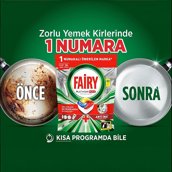 Fairy Platinum Plus Bulaşık Makinesi Deterjanı Kapsülü