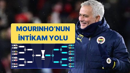 Avrupa Ligi'nde Fenerbahçe, Mourinho ile Rangers'ı Geçerse İlginç Bir Yolla Finale Gidebilir