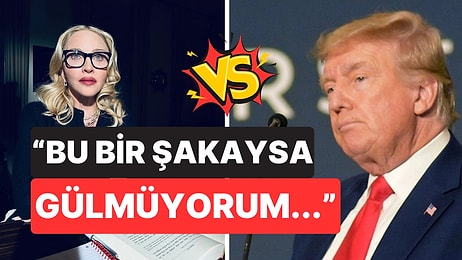 Donald Trump'ın Kendisini "Kral" İlan Etmesine Ünlü Şarkıcı Madonna'dan Sert Tepki