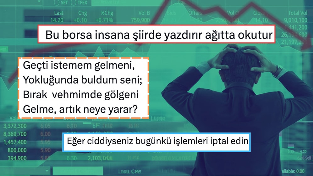 Borsa İstanbul'daki Düşüşün Ardından İnceleme Başlatan SPK'ya Şiirli Tepkiler