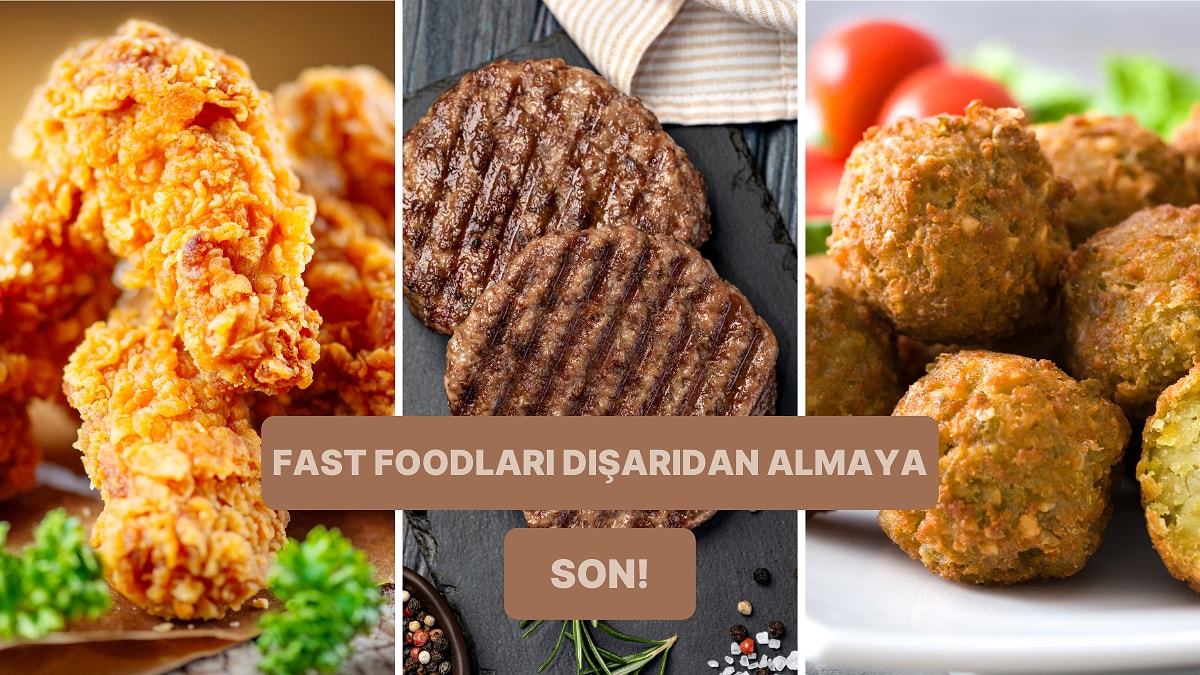 Evde Sağlıklı Fast Food! Dışarıdan Söylemeyi Bırakmanı Sağlayacak 10 Tarif