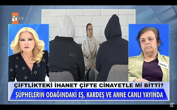 Müge Anlı'da aranan Mahir Ünlütaşkıran kaybı ile ilgili annesi Safiye Hanım canlı yayına katıldı. Annenin sürekli, Mahir'in eşinden çocuk yapan diğer oğlu Umut'u savunması herkesin sinirlerini bozdu. Bugünkü programda da Müge Anlı artık çıldırdı. Annenin Umut'u ve Çiğdem'i savunması üzerine ünlü sunucu 'RTÜK olmasa söylenecek çok şey var. Sonu kafiyeli.' diye gönderme yaptı.