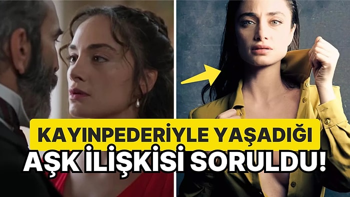 Şakir Paşa Ailesi'nde Aniesi'yi Oynayan Denise Capezza'ya Dizide Kayınpederiyle Yaşadığı Aşk İlişkisi Soruldu