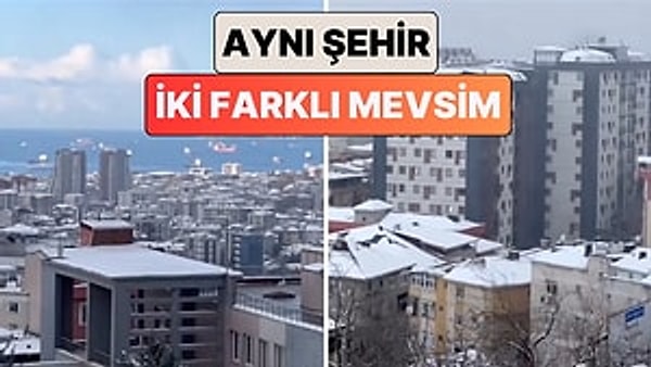 İstanbul yoğun kar yağışının etkisi altına girdi. Şehirde okullar tatil edildi. Fakat İstanbul'un bazı bölgelerinde insanlar çetin kar koşuları ile mücadele ederken bir kısmı ise hiç kar görmediğinden okulların neden tatil ediliğine bile anlam veremedi.