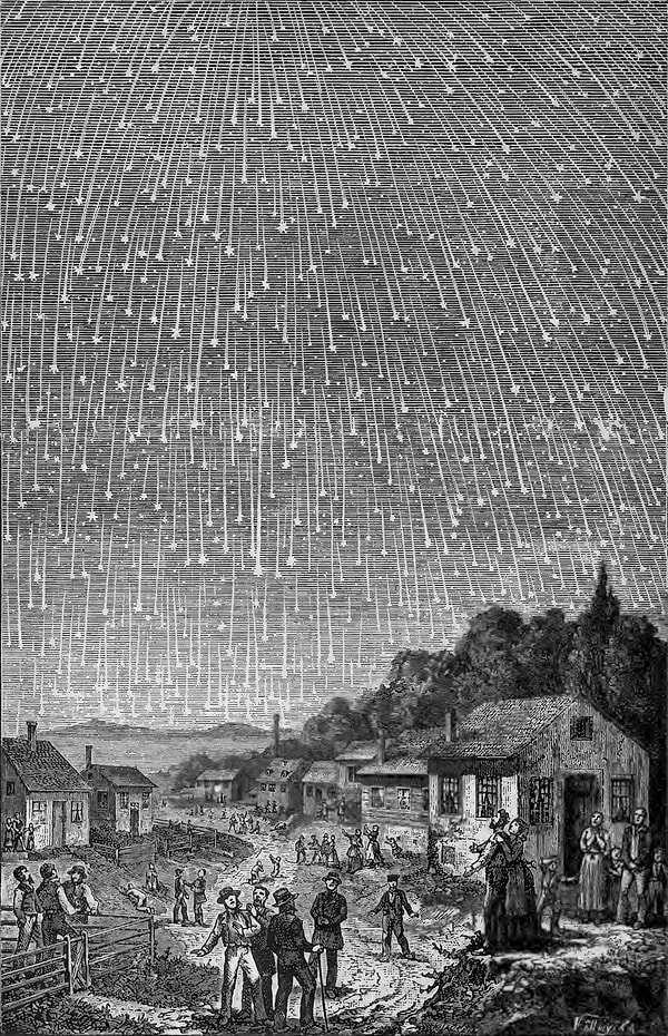 Now, picture a time with no artificial city lights—for instance, the 1800s!