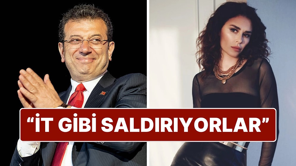 Ayşe Hatun Önal, Cumhurbaşkanlığına Adaylığını Koyan Ekrem İmamoğlu'na Olay Sözlerle Destek Verdi!