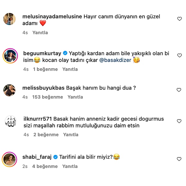 Eriyip biten sosyal medya kullanıcıları Başak Dizer'in gönderisini de yorumsuz geçmedi tabii.