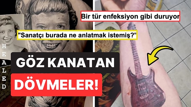 Yaptırdıkları Göz Kanatan Dövmelerle Görenlere Hayatı Uzun Uzun Sorgulatan Acayip Kişiler