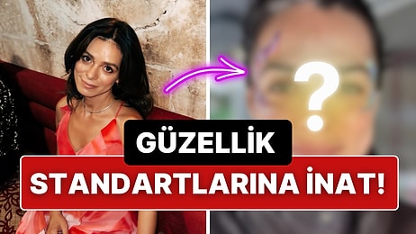 Simli Makyajıyla Dikkat Çeken Özge Özpirinçci'den ''Güzellik Standartlarına'' İnat Paylaşım