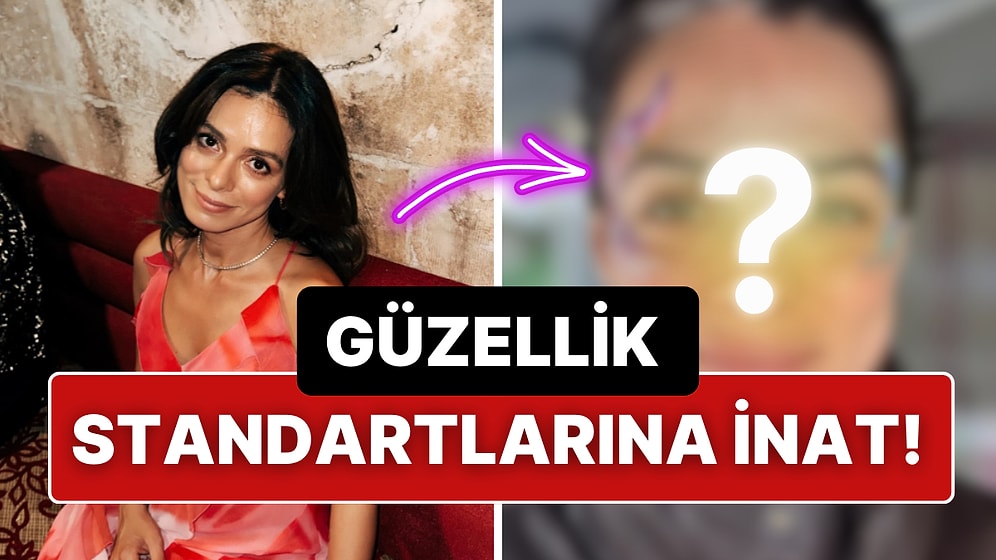Simli Makyajıyla Dikkat Çeken Özge Özpirinçci'den ''Güzellik Standartlarına'' İnat Paylaşım