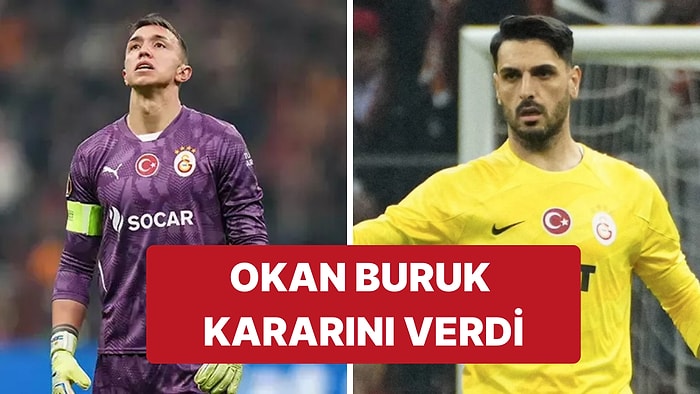 Galatasaray-Fenerbahçe Maçında Okan Buruk Kalecisine Karar Verdi