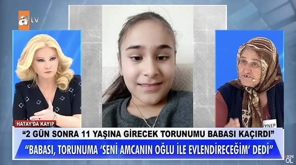 Abisinin 18 yaşındaki oğluyla 10 yaşındaki kızını evlendireceği öne sürülen Mustafa Berk olayının işlendiği yayın ihbar kabul edildi.