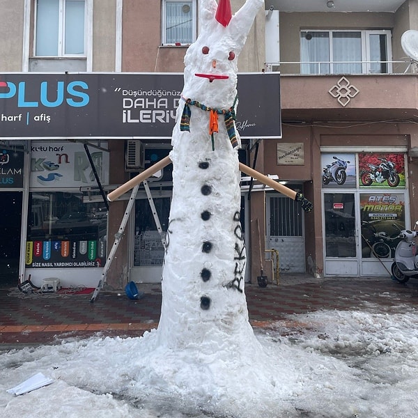 Samsun'da da 4 metrelik bir rekor denemesi vardı.