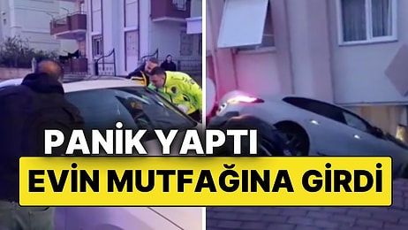 Antalya’da Akılalmaz Kaza! Uyuşturucu Etkisindeki Sürücü, Bir Evin Mutfağından İçeri Daldı