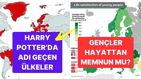 İncelemelere Doyamayacağınız Bu 10 Harita Hayata Bakış Açınızı Değiştirebilir!