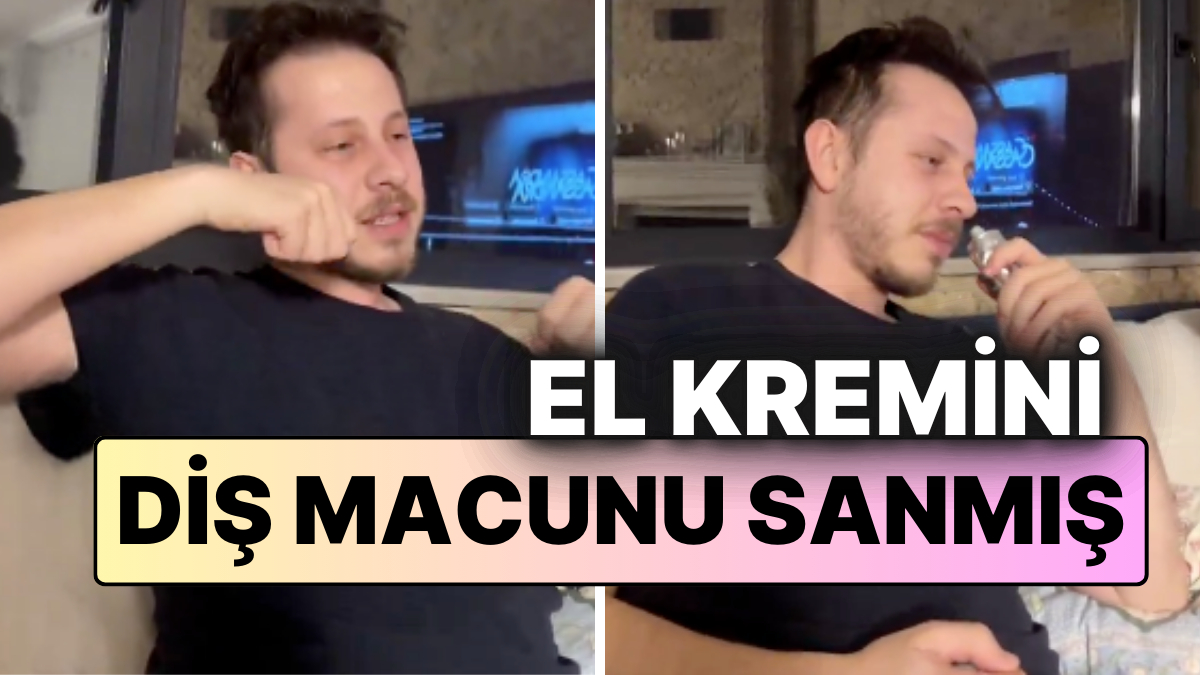 Annesinin El Kremini Diş Macunu Zanneden Genç - Onedio