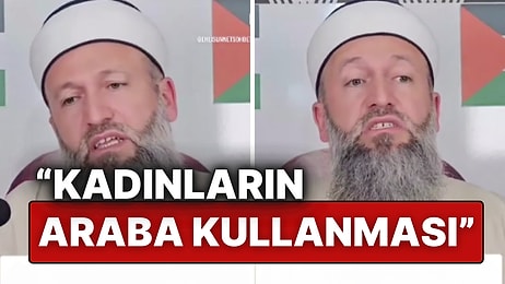 Kendini Hoca Diye Tanıtan Bir Kişiden "Kadınların Araba Kullanması" Hakkında Tepki Çeken Açıklamalar!