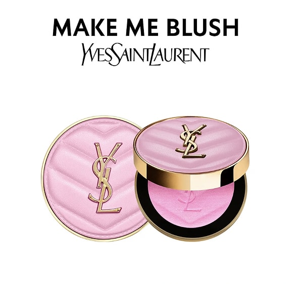 12. Yves Saint Laurent Make Me Blush Pudra Allık 42 Babydoll Pink 3614274254396