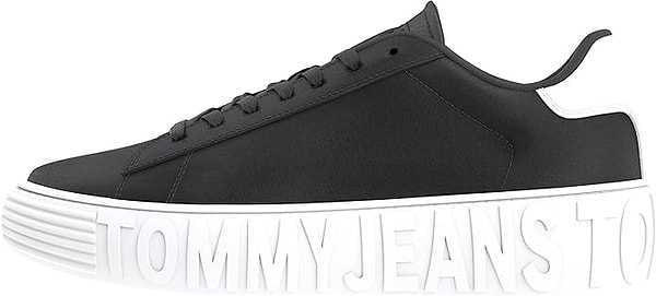 Tommy Jeans Tjw Leather Cupsole Ess Kadın Spor Ayakkabı