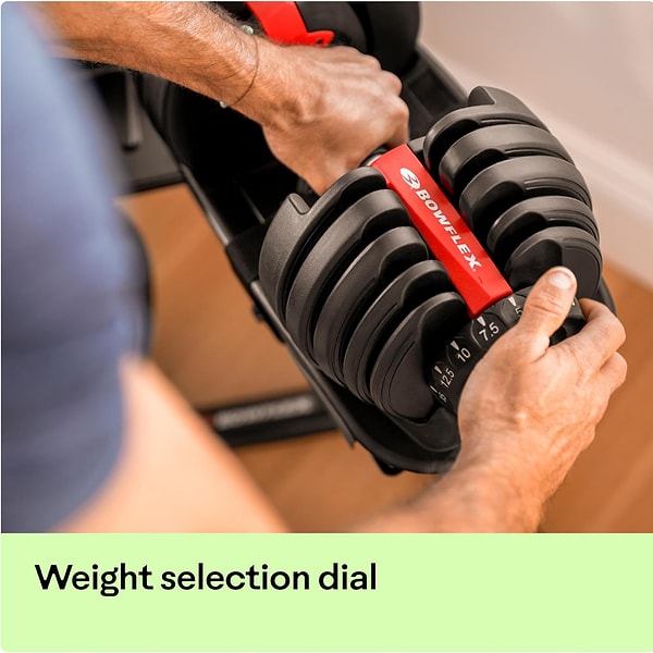 4. Bowflex - SelectTech Ayarlanabilir Dambıl Sistemi