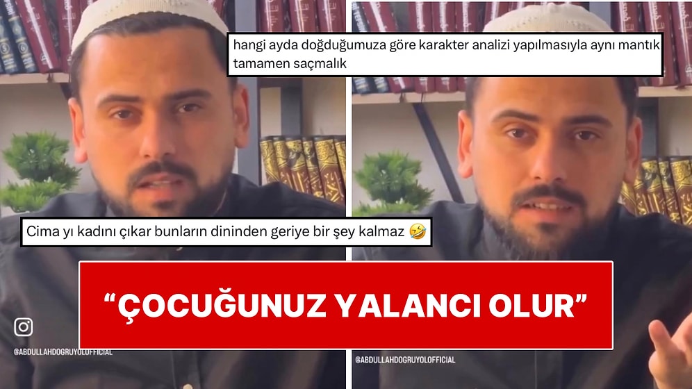 Hoca Olduğunu İddia Eden Bir Kişi Cinsel Birliktelik Yaşanan Günlere Göre Doğacak Çocukların Huylarını Anlattı