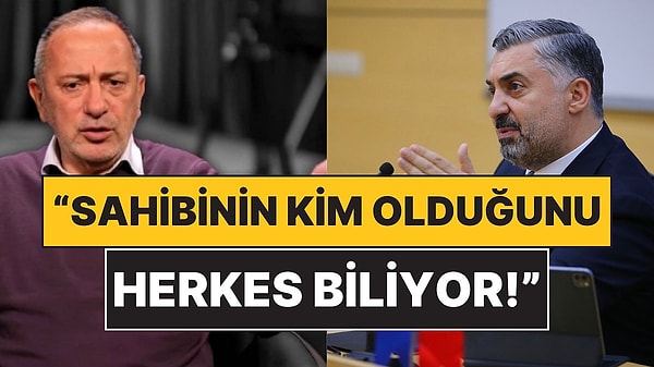 RTÜK Başkanı Ebubekir Şahin'in haber bültenleri ve ana haber sunucularıyla ilgili açıklamasının ardından Fatih Altaylı, eleştirilerde bulunmuştu.