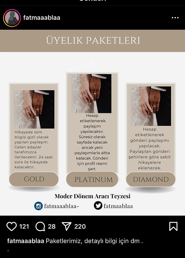 Tabii bir ücret karşılığında ve bu ücret de çağımızın trendi üyelik üzerinden. Tabii üyeliğin de seviyeleri var.