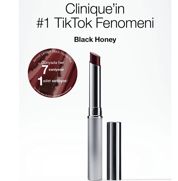 Clinique Almost Lipstick Ruj - Black Honey