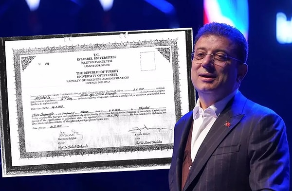 Ekrem İmamoğlu’nun diploması hakkında çıkan bir haber medyada tartışmalara neden oldu.