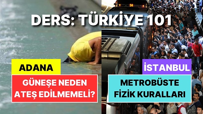 Türkiye 101: Türkiye'de Yaşayanlar İçin Şehir Şehir Okutulması Zorunlu Dersler