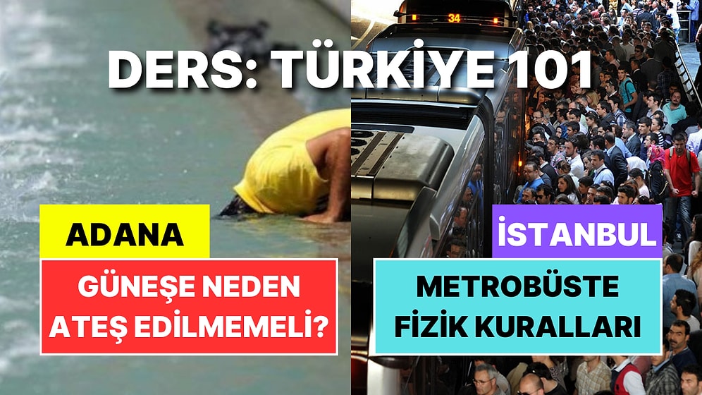 Türkiye 101: Türkiye'de Yaşayanlar İçin Şehir Şehir Okutulması Zorunlu Dersler