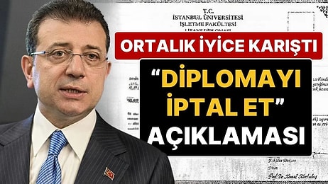 İstanbul Cumhuriyet Başsavcılığı’ndan “Ekrem İmamoğlu’nun Diplomasını İptal Edin” Açıklaması