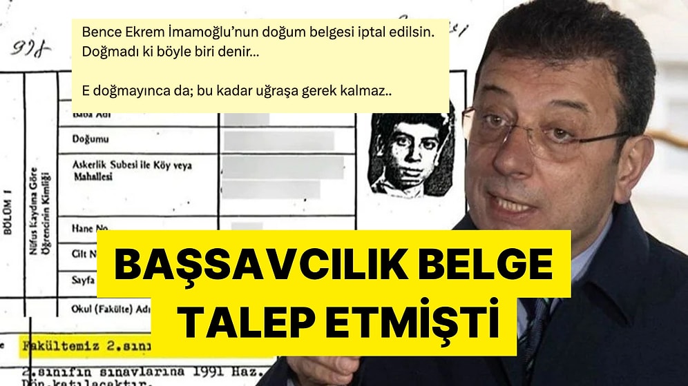 Ekrem İmamoğlu'nun Diploma Soruşturmasına Gelen Tepkiler