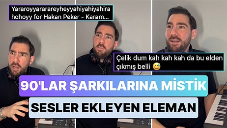 Bir İçerik Üreticisinin "90'lar Şarkılarına Mistik Sesler Ekleyen Eleman" Videosu Gençlik Yıllarımıza Götürdü