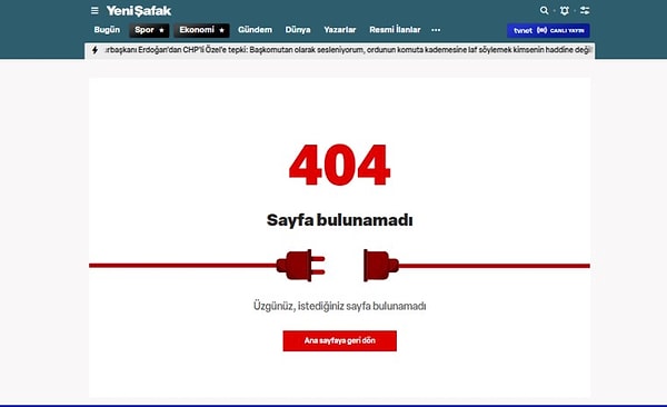 Söz konusu yazının Yeni Şafak’ın internet sitesinden kaldırıldığı görüldü. Yazarın önce yazısı silindi sonrasında iş akdini sonlandırıldığı iddia edildi.