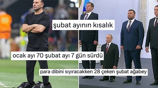 70 Gün Süren Ocak Ayından Sonra Şubat Ayının Kısalığından Mizah Çıkaranlar