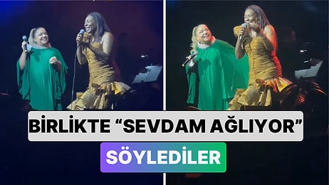 Aynı Sahnede Buluşan Kibariye ve Buika Birlikte Sertab Erener'in "Sevdam Ağlıyor" Şarkısını Seslendirdi