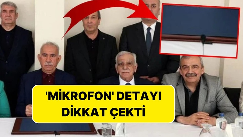 'Mikrofon' Detayı Dikkat Çekti: Öcalan’ın Çağrısı Kayıt Altına mı Alındı?