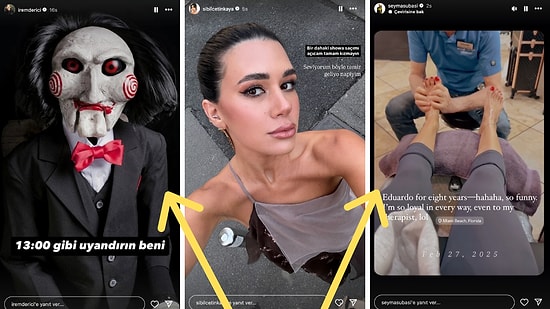 Şeyma Subaşı'nın Ayakları, Cemal Can'ın Manikür Pedikürü: 27 Şubat'ta Ünlülerin Instagram Paylaşımları