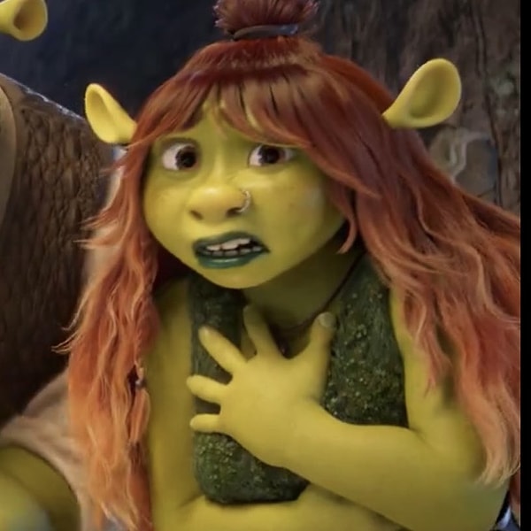 Shrek 5'te Felicia bebekliğinden biraz farklı...