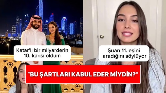 Katarlı Milyarder Bir Adamın 10. Eşi Olduğunu Anlatan Kadın Nasıl Bir Hayat Yaşadığını Gösterdi