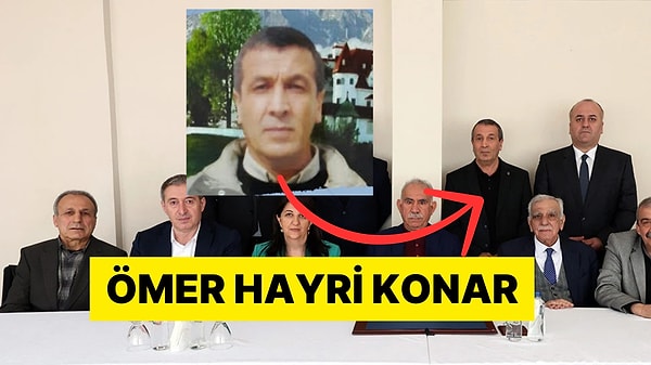 Onun yanında da Ömer Hayri Konar bulunuyor.