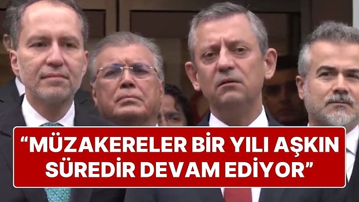 Özgür Özel'den İktidara 'Abdullah Öcalan' ve ‘Süreç' Tepkisi: “Müzakereler 1 Yılı Aşkın Süredir Devam Ediyor”