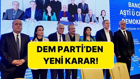 Tarihi Çağrı Sonrası DEM Parti Yönetimi Toplanıyor!