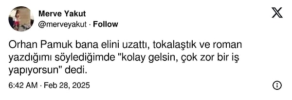 Yanıtlar da geldi.